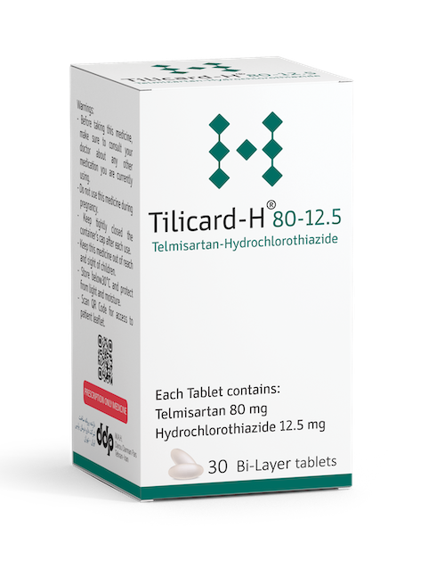 تیلیکارد-اِچ (Telmisartan/Hydrochlorothiazide) ®